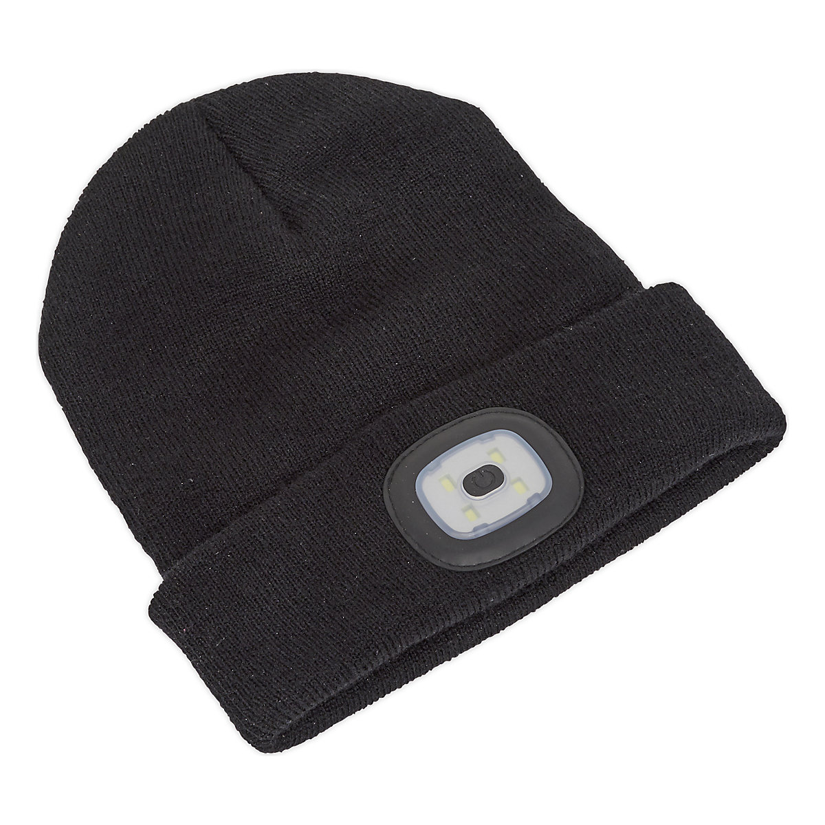 Sealey Beanie Hats | 4 SMD LED | USB Rechargeable