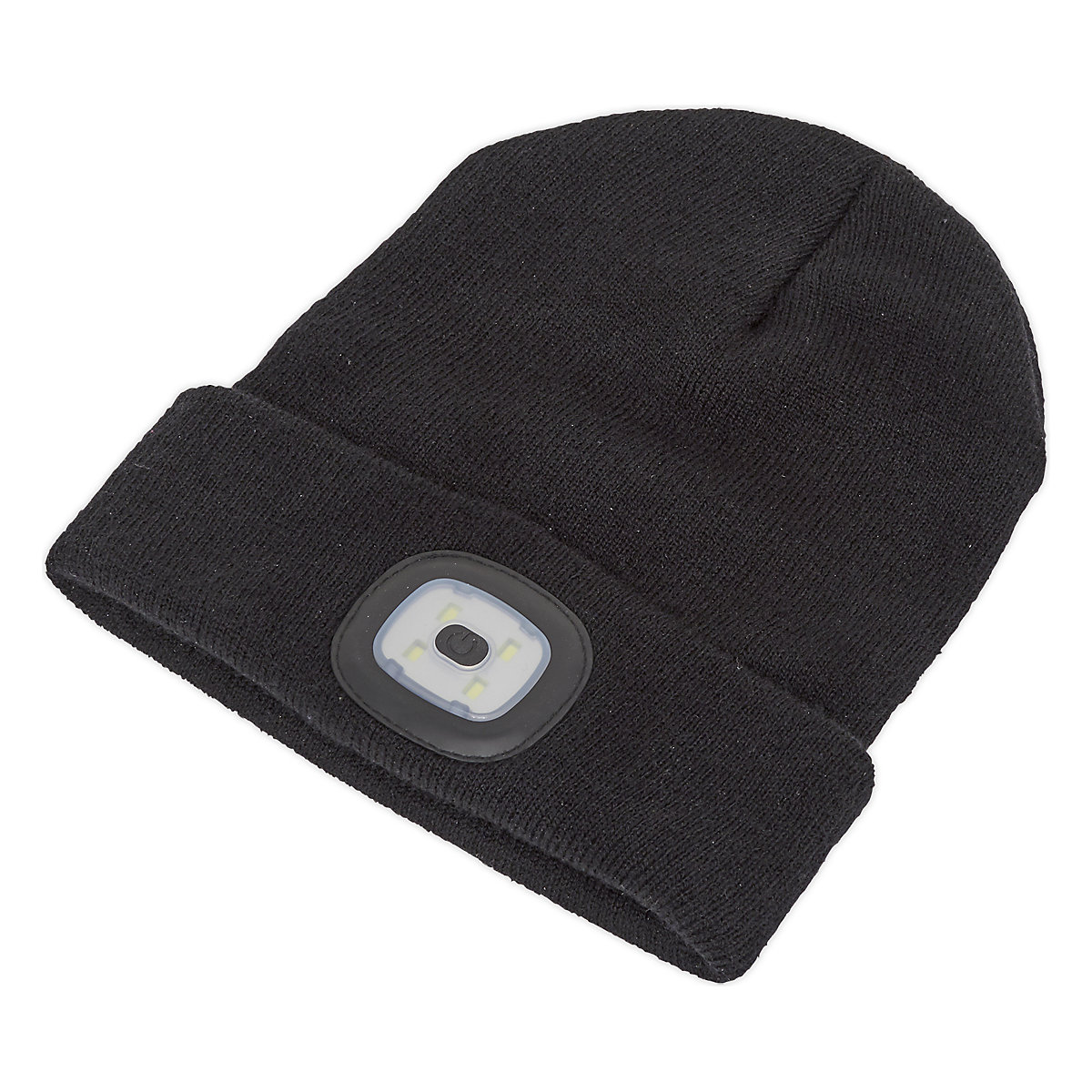 Sealey Beanie Hats | 4 SMD LED | USB Rechargeable (Product illustration 2)-1