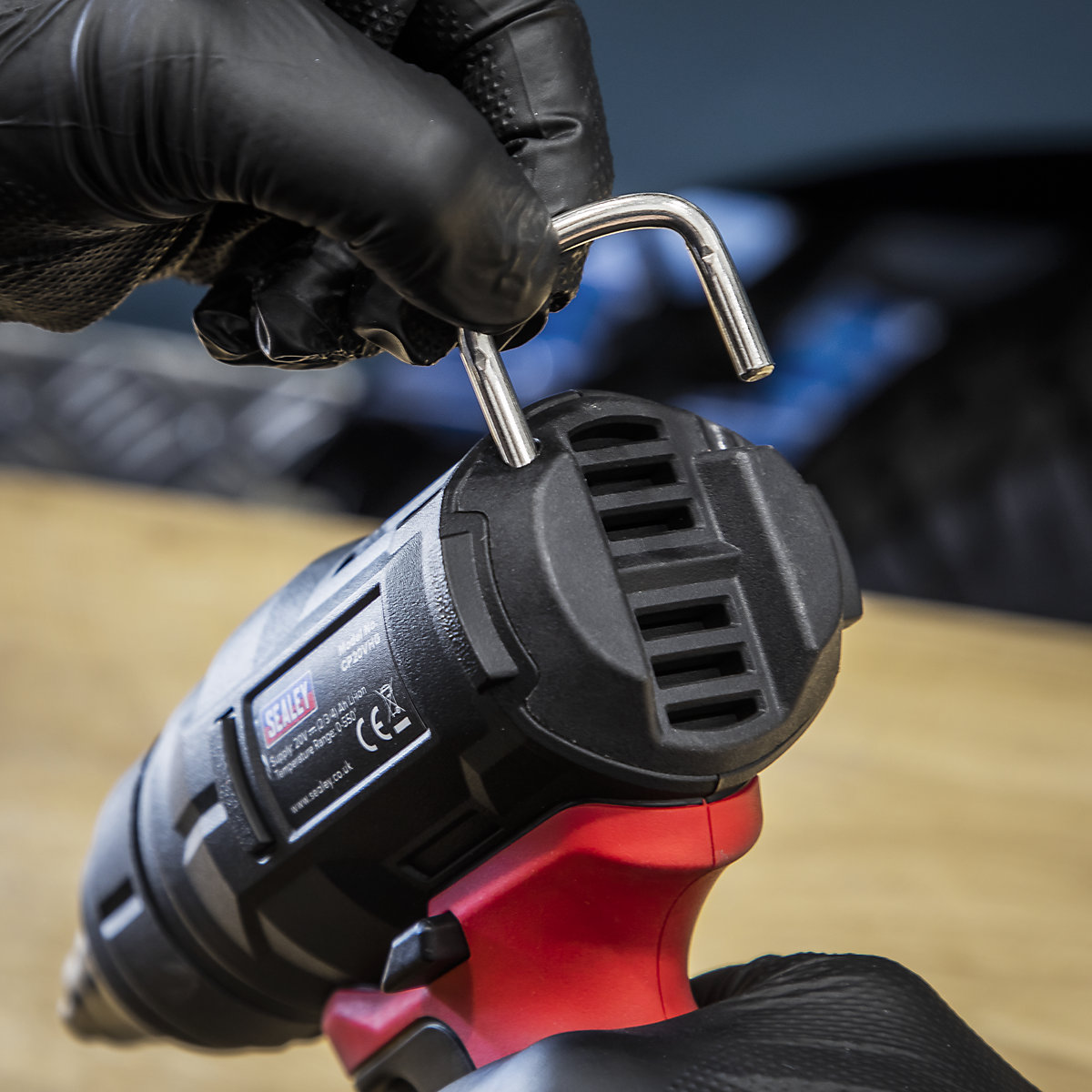 Sealey Cordless Hot Air Gun | SV20 Series (Product illustration 10)-9