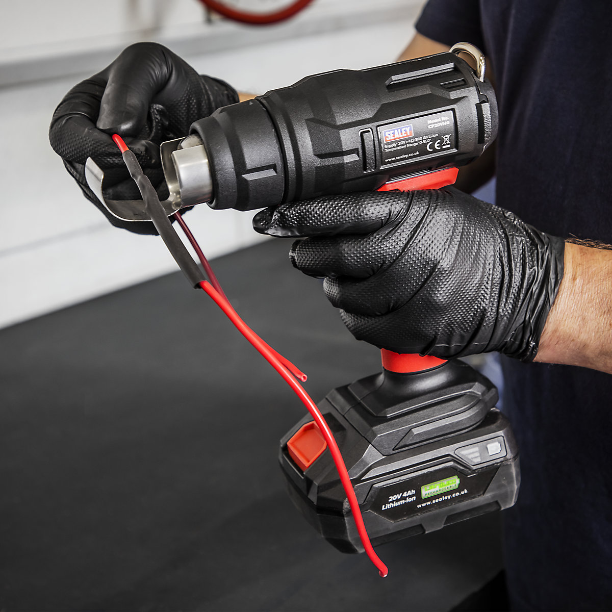 Sealey Cordless Hot Air Gun | SV20 Series (Product illustration 14)-13