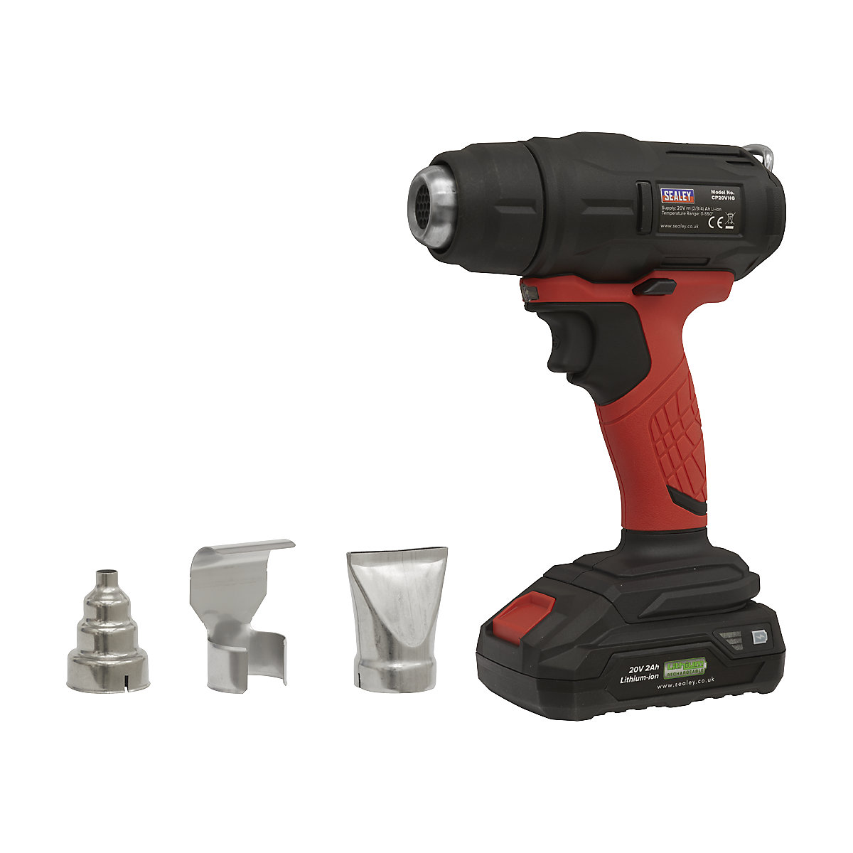 Sealey Cordless Hot Air Gun | SV20 Series (Product illustration 7)-6