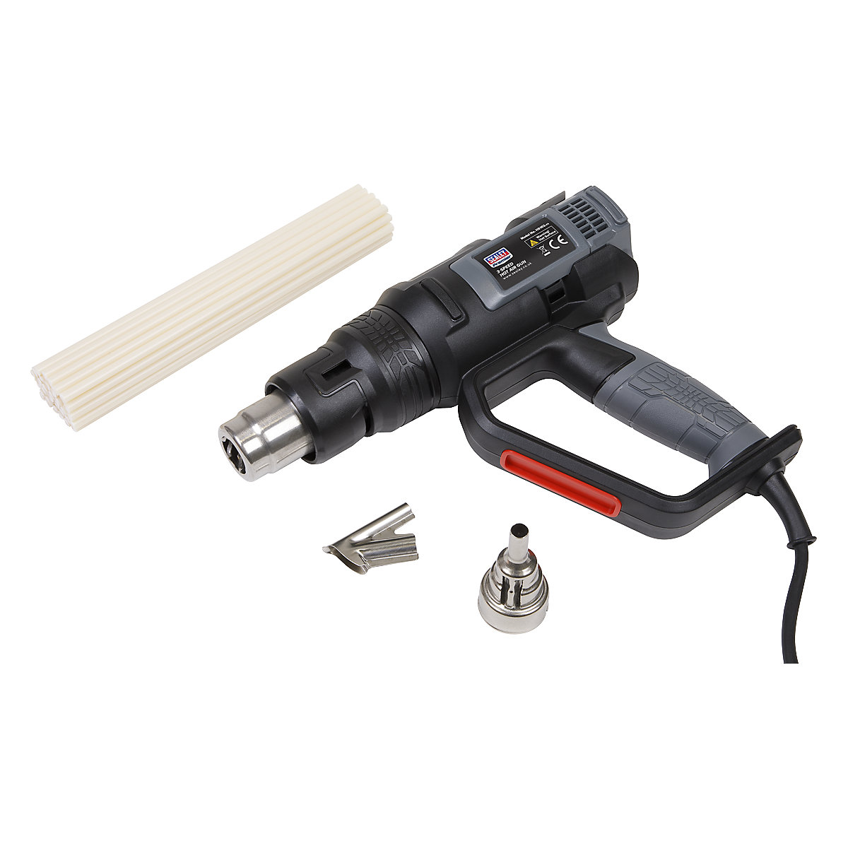 Sealey Plastic Welding Kit with Hot Air Gun