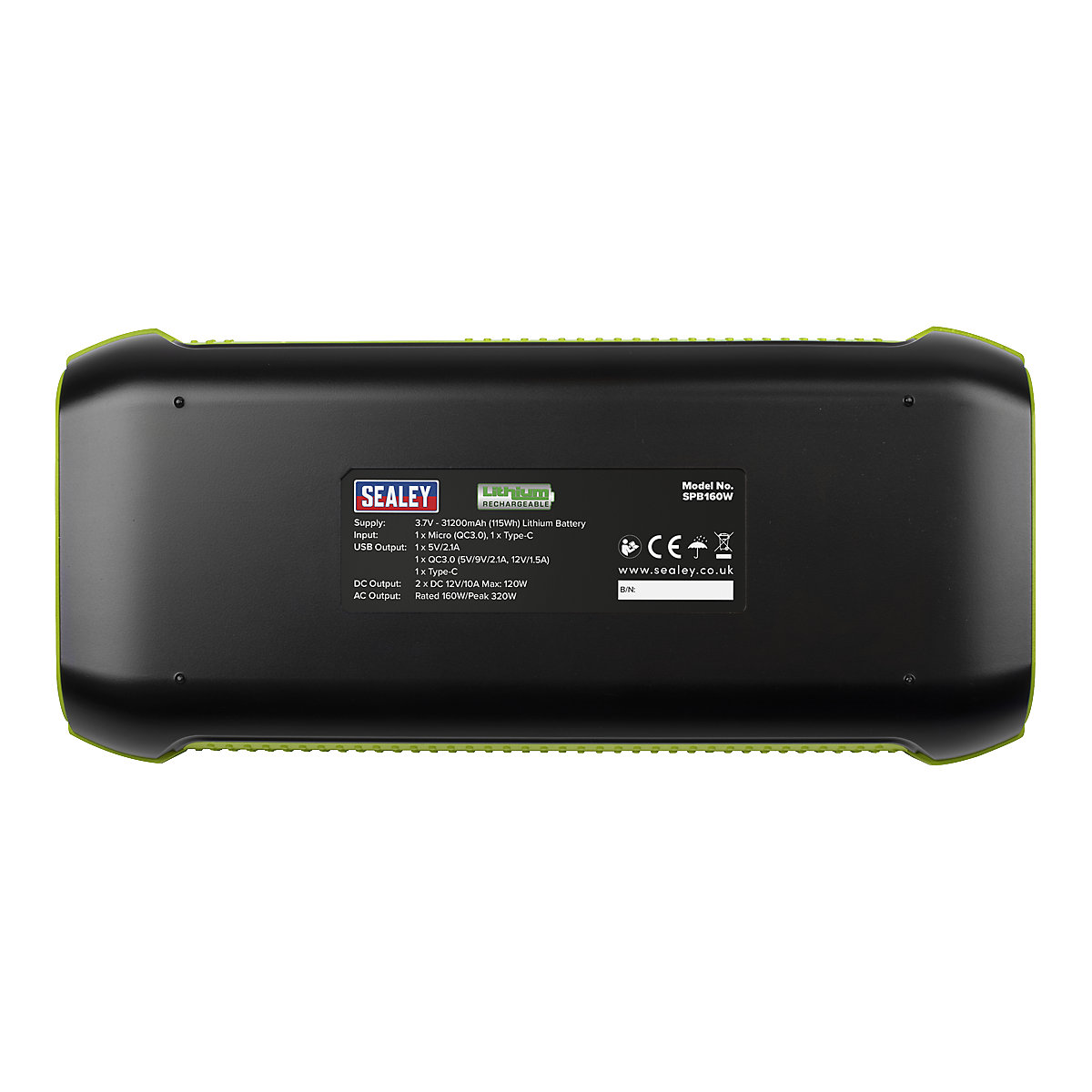 Sealey Power Pack | 160W AC (Product illustration 3)-2