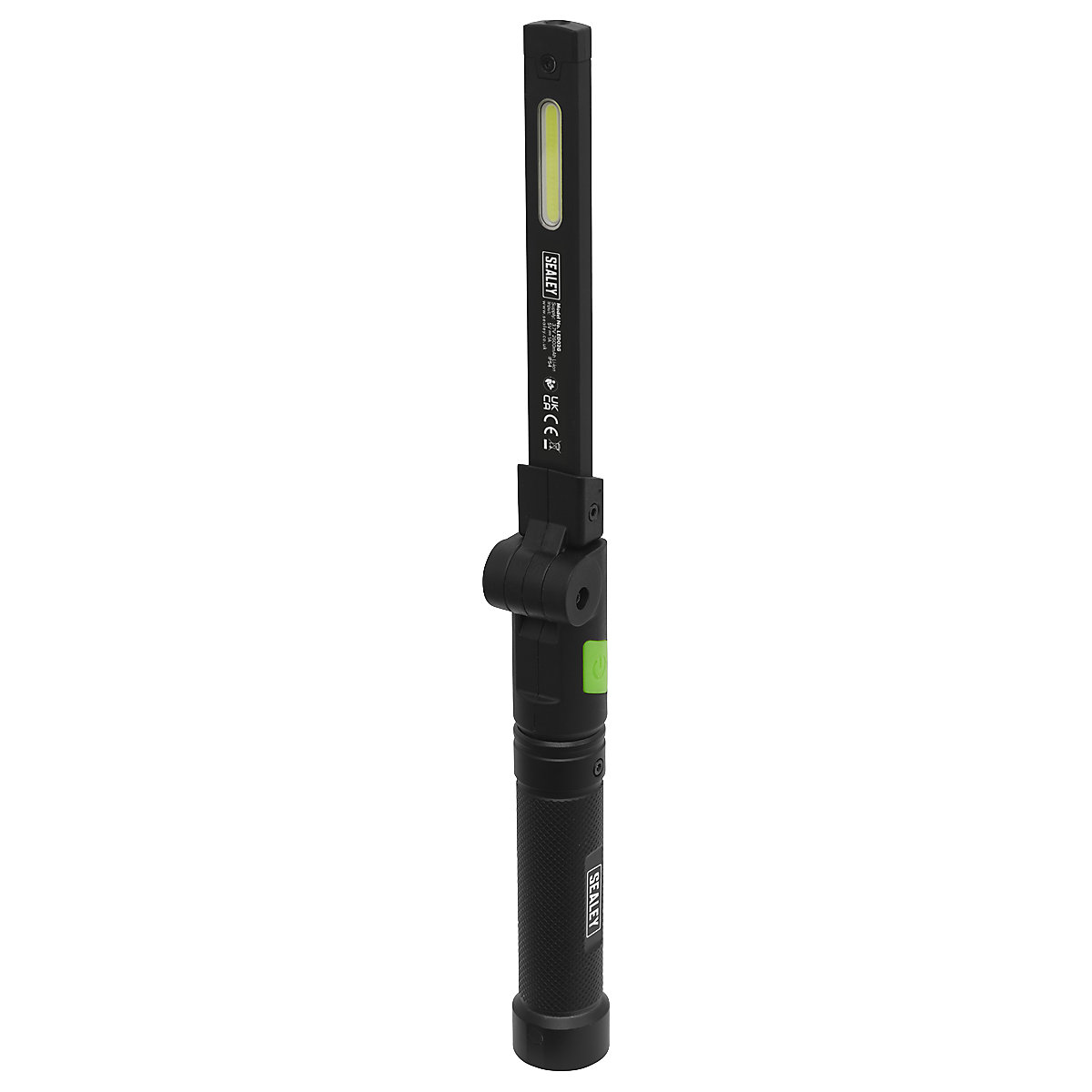 Sealey Rechargeable Aluminium Folding Pocket Light (Product illustration 3)-2