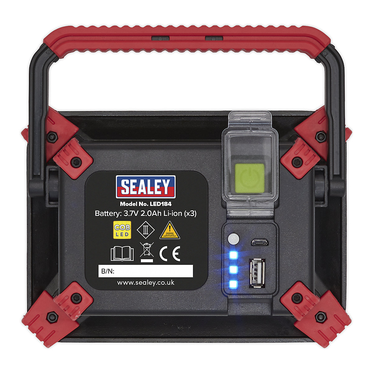 Sealey Rechargeable Portable Floodlight & Powerbank (Product illustration 7)-6
