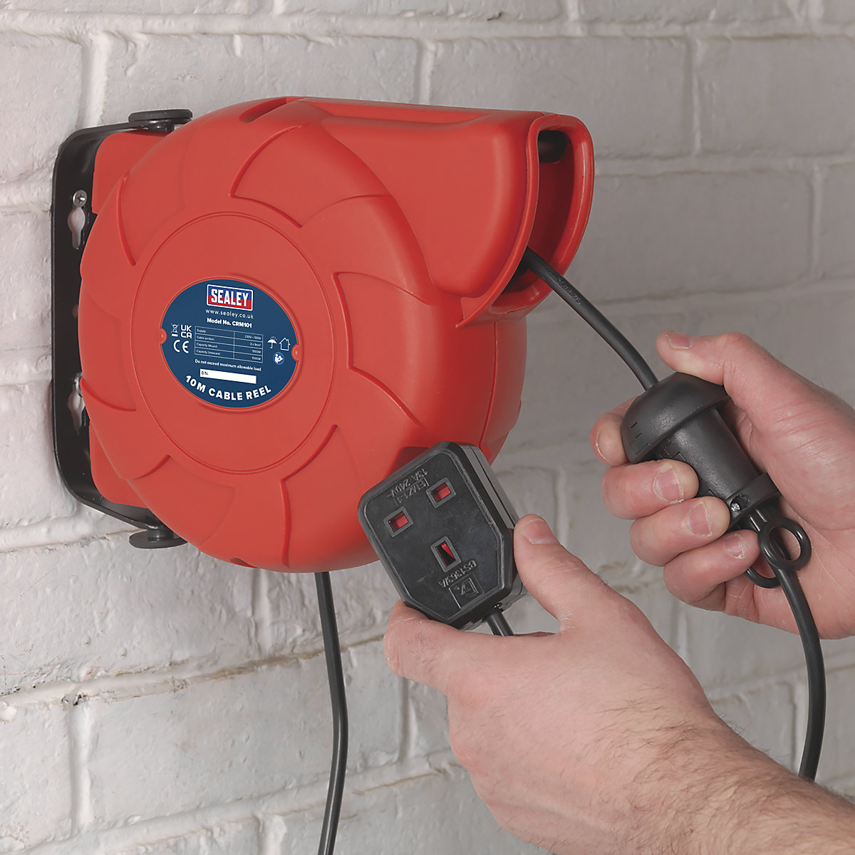 Sealey Retractable Cable Reel System (Product illustration 5)-4