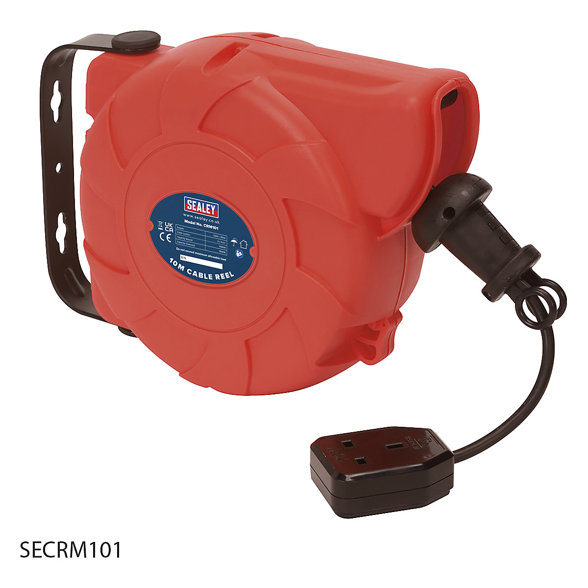 Sealey Retractable Cable Reel System (Product illustration 2)-1