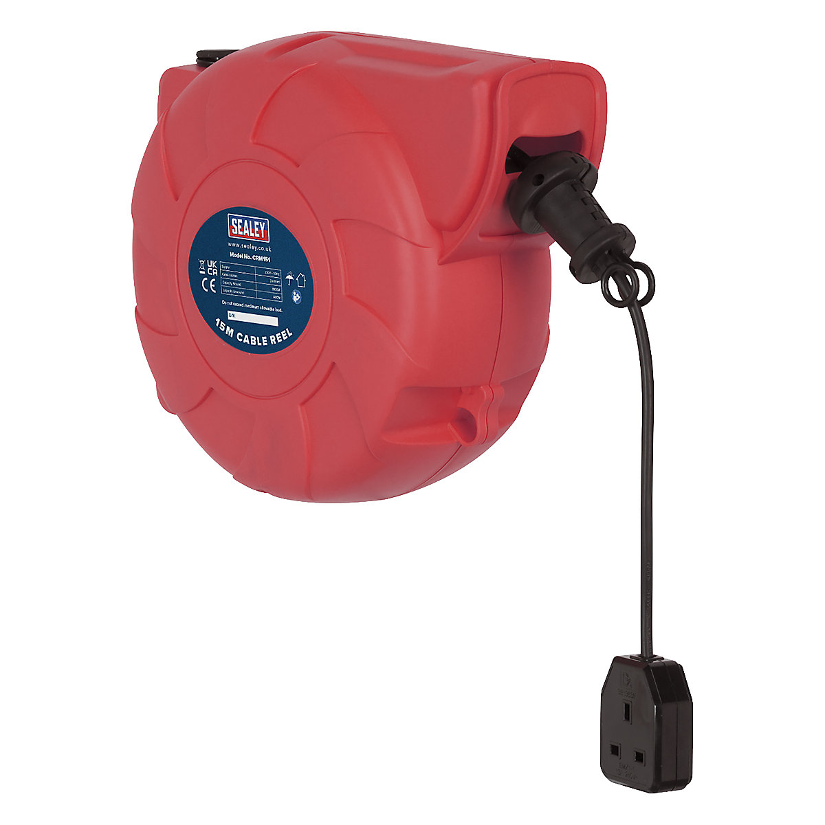 Sealey Retractable Cable Reel System (Product illustration 7)-6