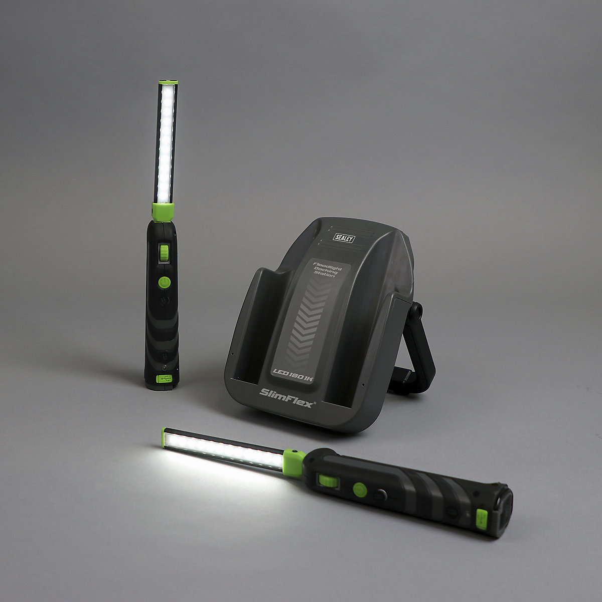 Sealey Slimflex Rechargeable Floodlight / Inspection Light | Docking Station Kit (Product illustration 5)-4
