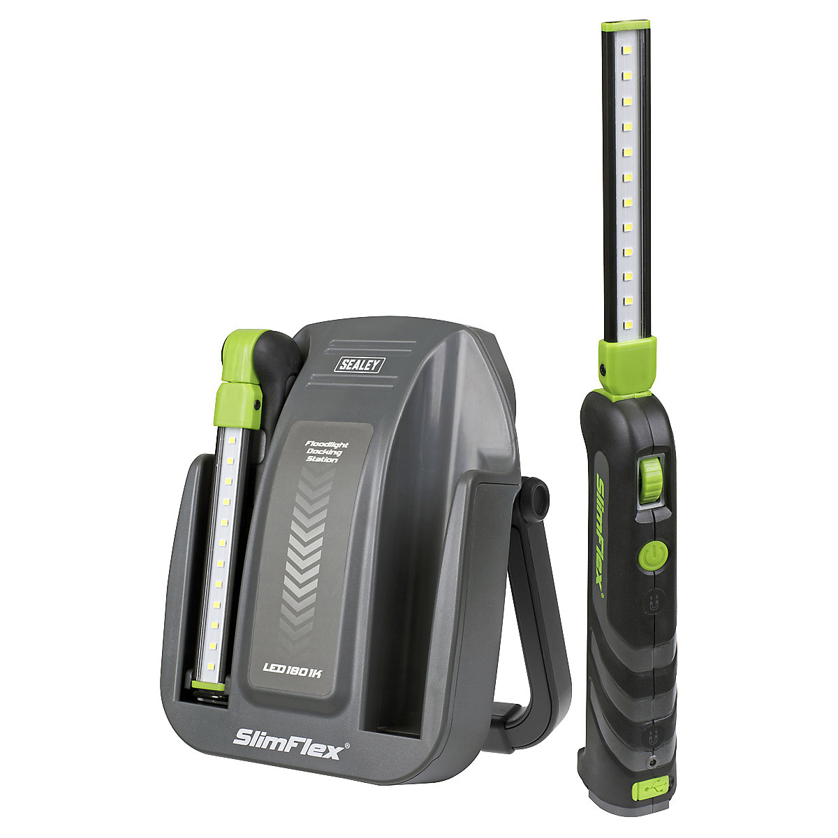 Sealey Slimflex Rechargeable Floodlight / Inspection Light | Docking Station Kit (Product illustration 2)-1