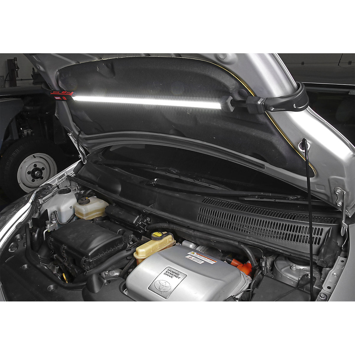 Sealey Under-Bonnet Cordless Rechargeable Lamp | 63 SMD LED (Product illustration 2)-1