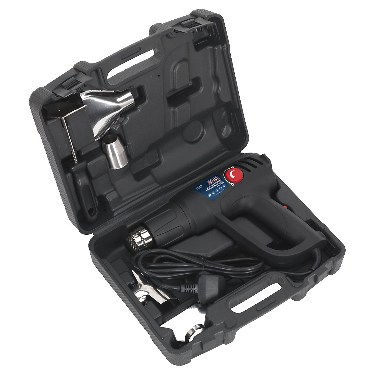 Sealey Variable Temperature Hot Air Gun Kit | 50-4500C/90-6000C | 2000W (Product illustration 5)-4