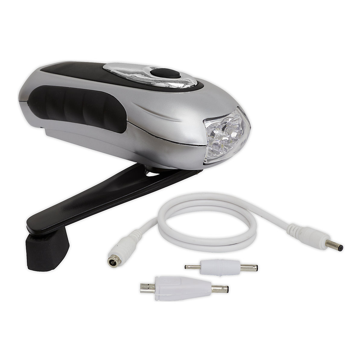 Sealey Wind-Up Rechargeable Torch | 3 LED