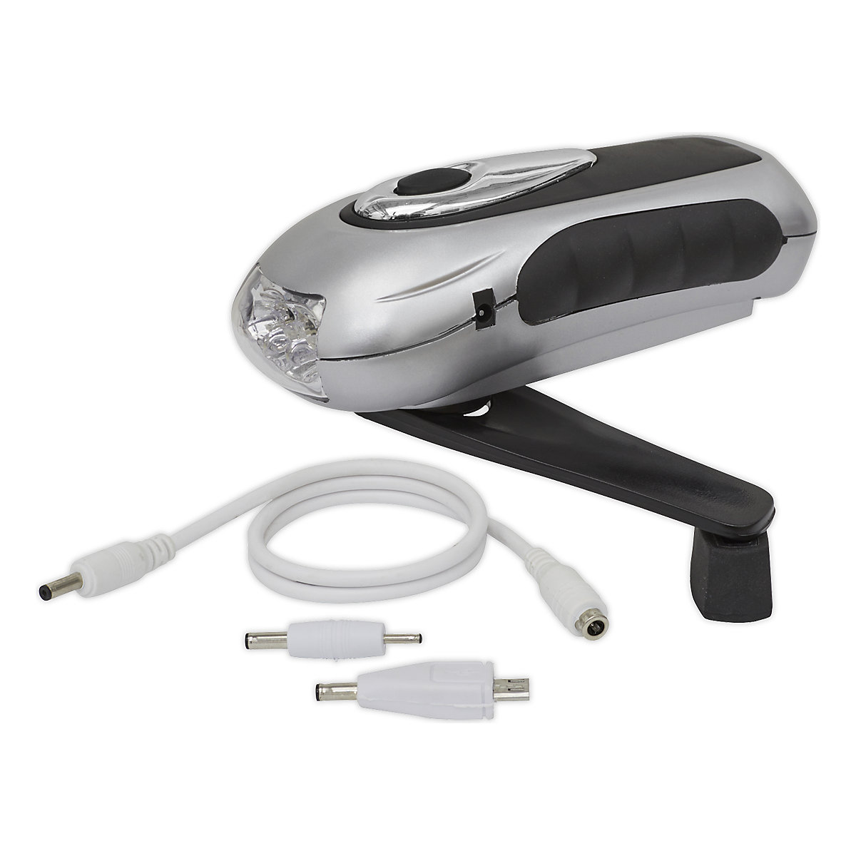 Sealey Wind-Up Rechargeable Torch | 3 LED (Product illustration 3)-2