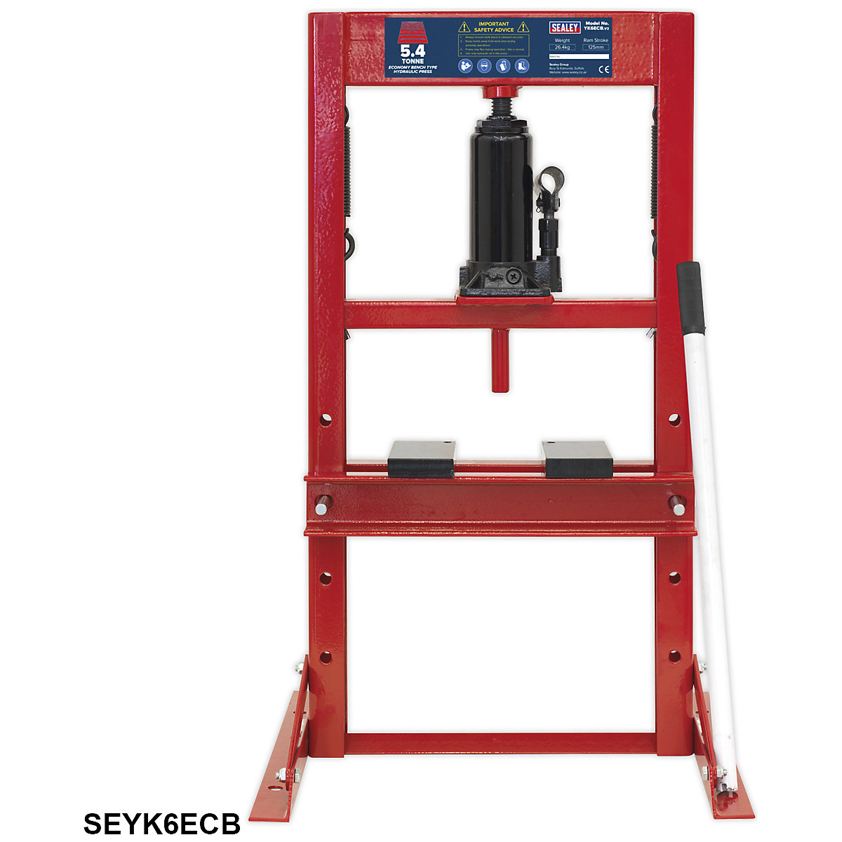 Sealey Bench Mounting Hydraulic Presses (Product illustration 14)-13