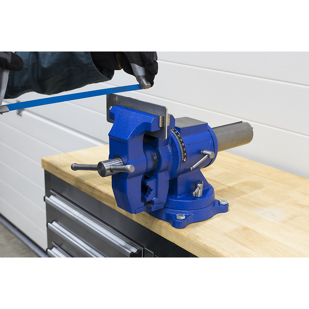 Sealey Cast Iron Multifunction Swivel Base Vice | 150mm (Product illustration 5)-4