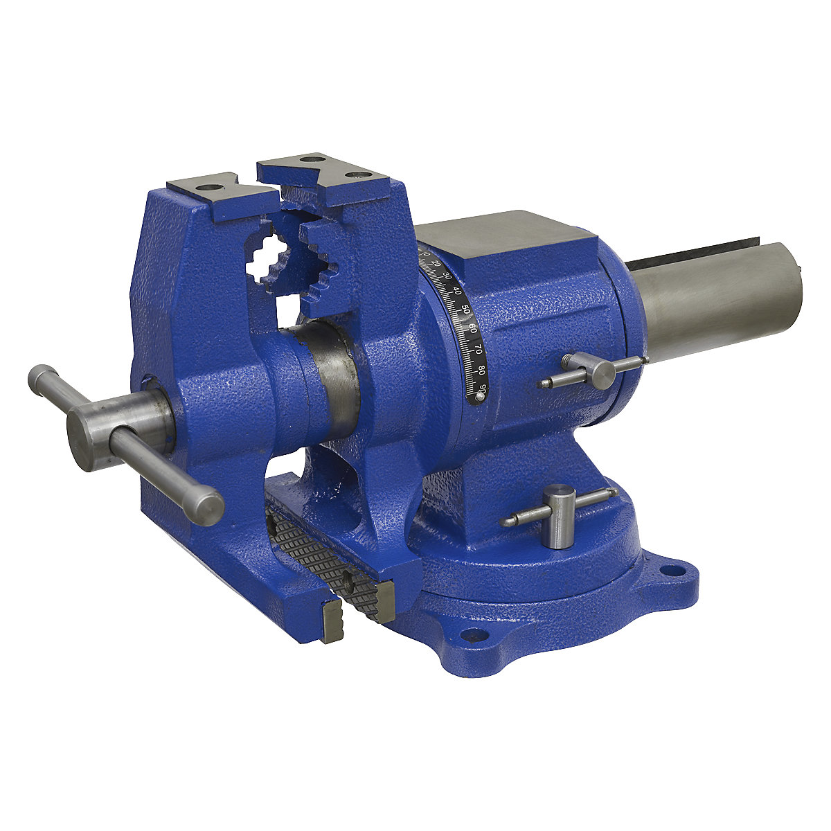 Sealey Cast Iron Multifunction Swivel Base Vice | 150mm (Product illustration 3)-2