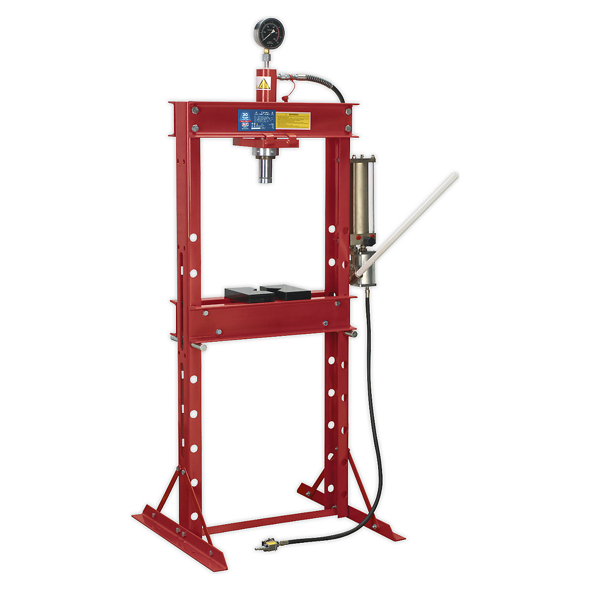 Sealey Floor Standing Hydraulic Presses | With Sliding Ram