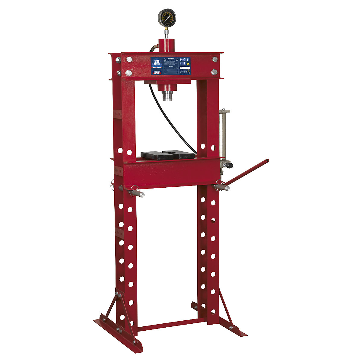 Sealey Floor Standing Hydraulic Presses | With Sliding Ram