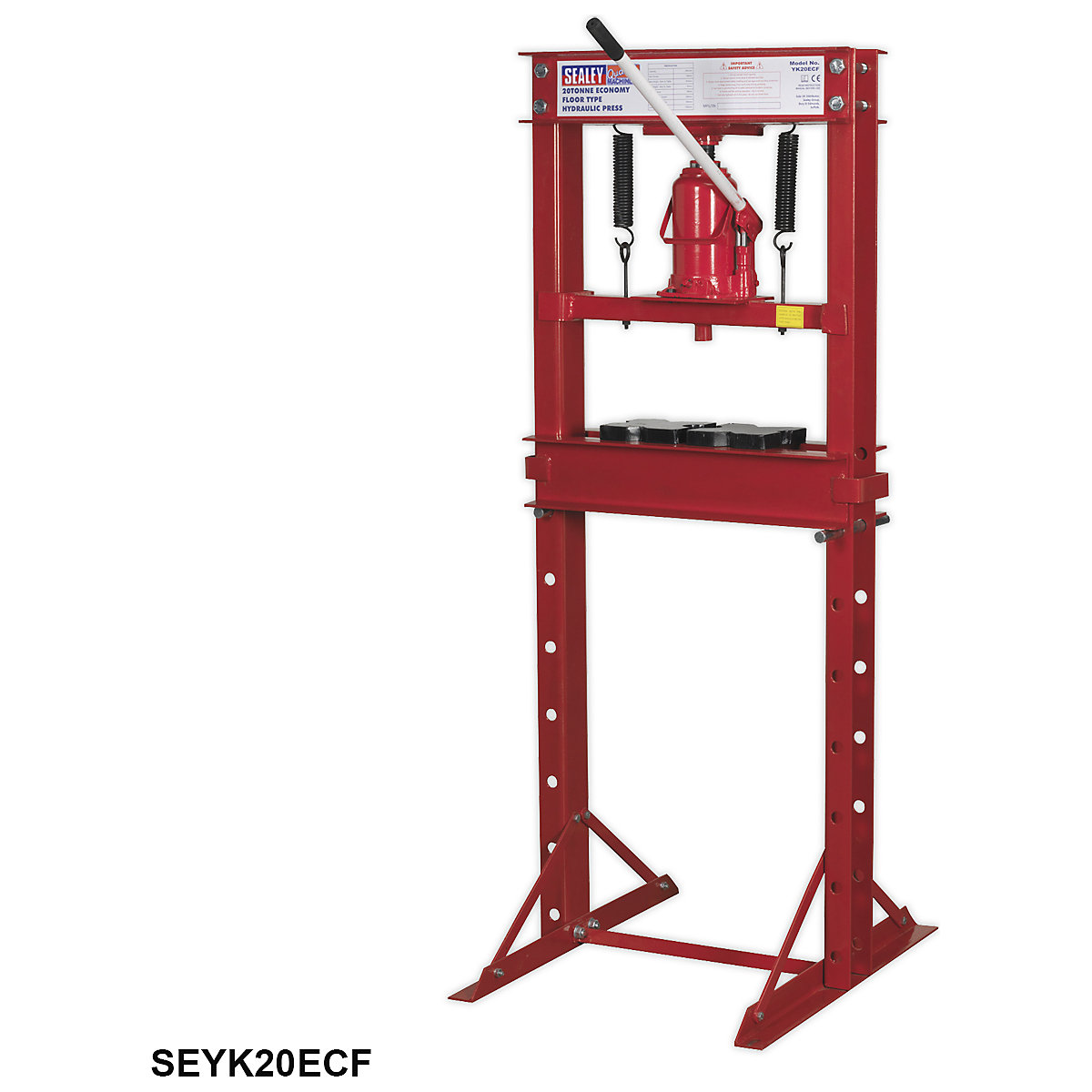 Sealey Floor Standing Hydraulic Presses (Product illustration 9)-8