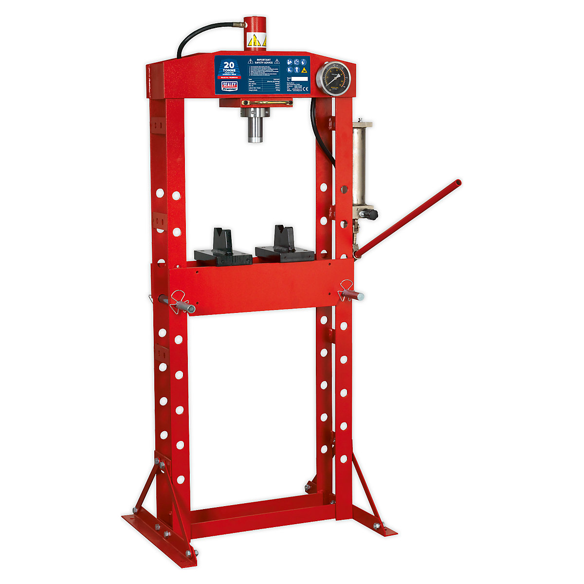 Sealey Heavy Duty Floor Standing Hydraulic Presses | 20 Tonne