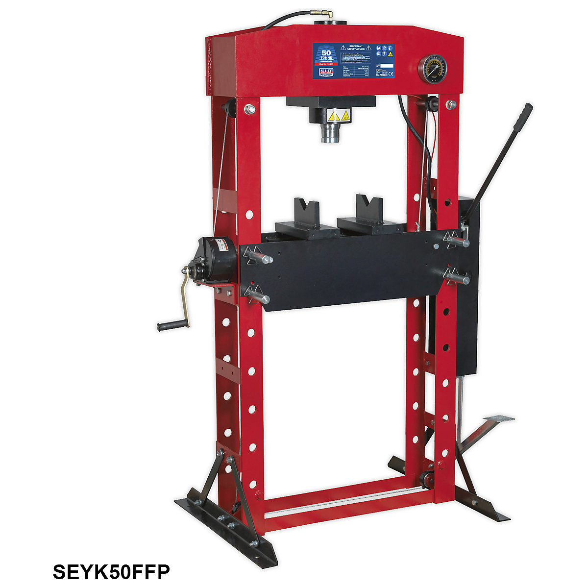 Sealey Heavy Duty Floor Standing Hydraulic Presses | 50 Tonne (Product illustration 5)-4