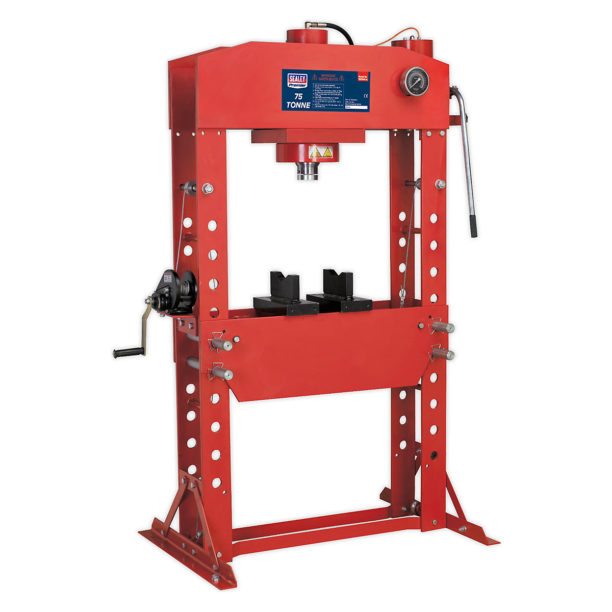 Sealey Heavy Duty Floor Standing Hydraulic Presses | 75 Tonne