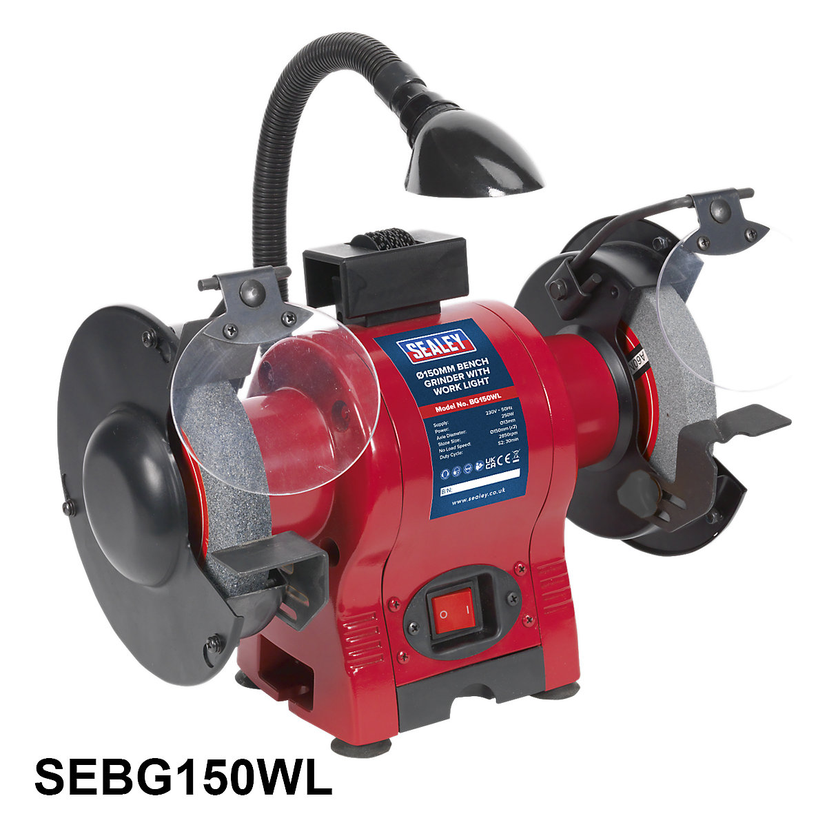 Sealey Workshop Bench Grinders | With Work Light