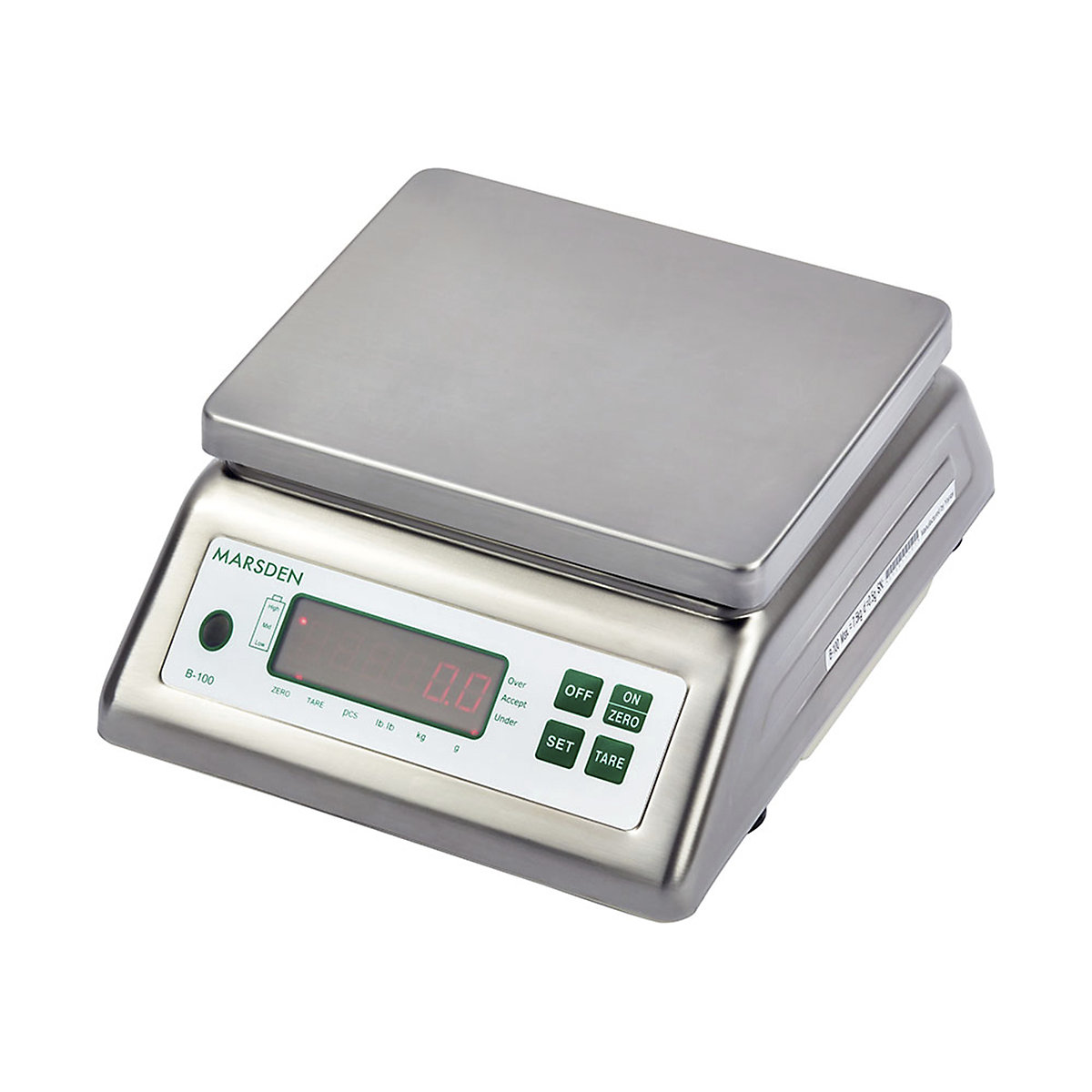 Marsden IP68 Waterproof Scales | 190mm x 230mm