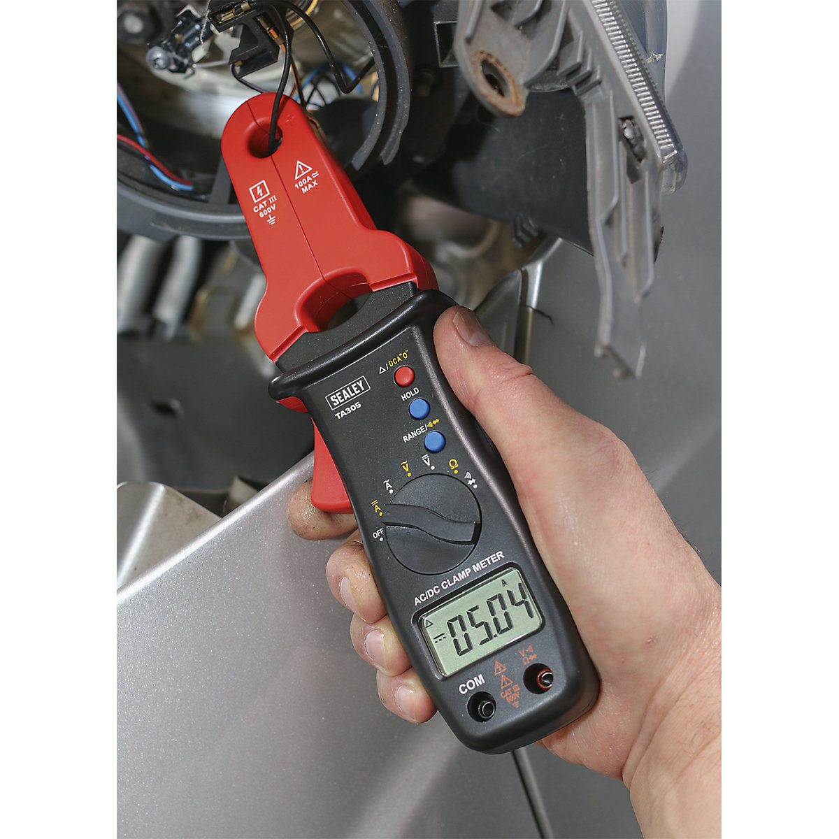 Sealey AC/DC Clamp Meter & Multimeter (Product illustration 5)-4