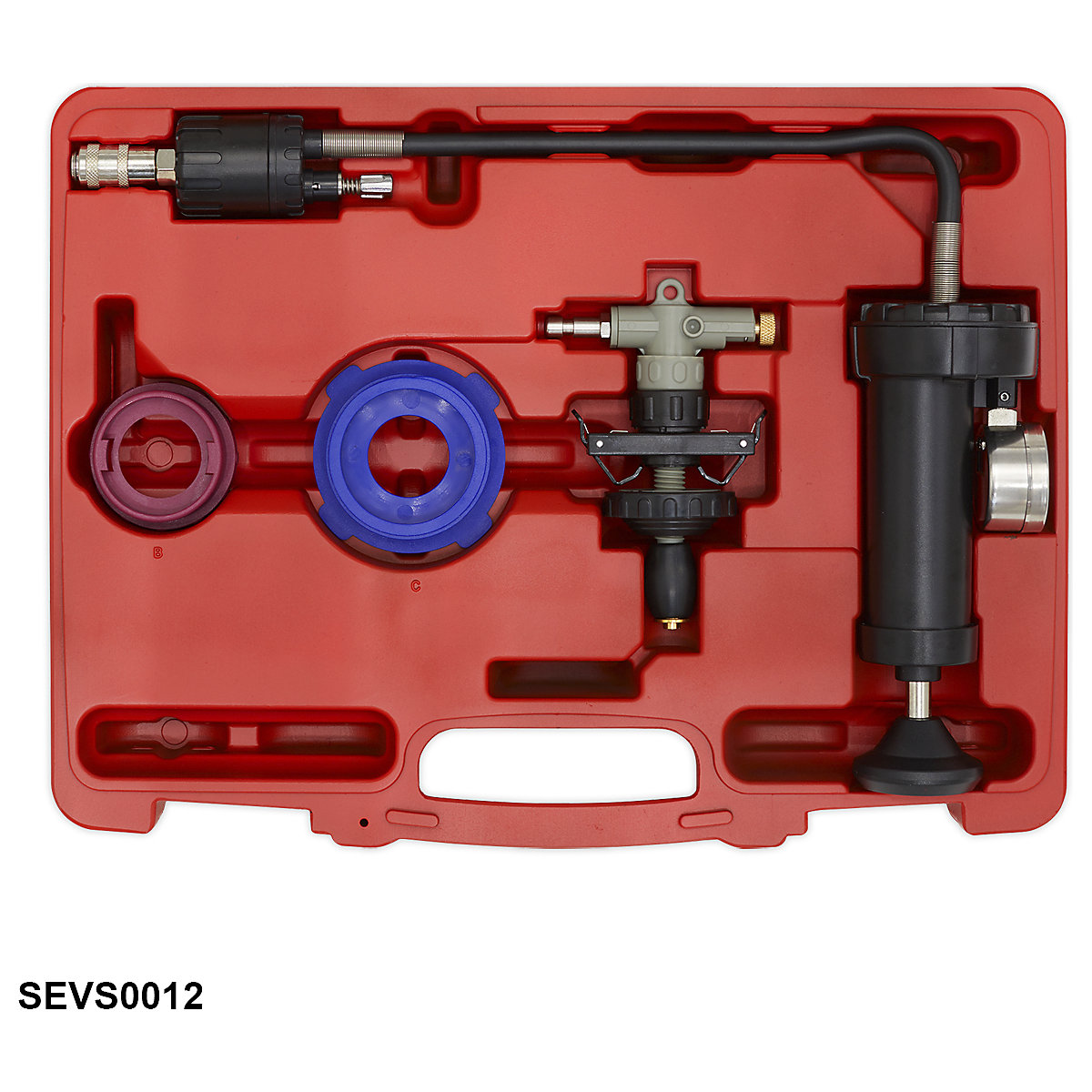 Sealey Cooling System Pressure Tester Kit (Product illustration 4)-3