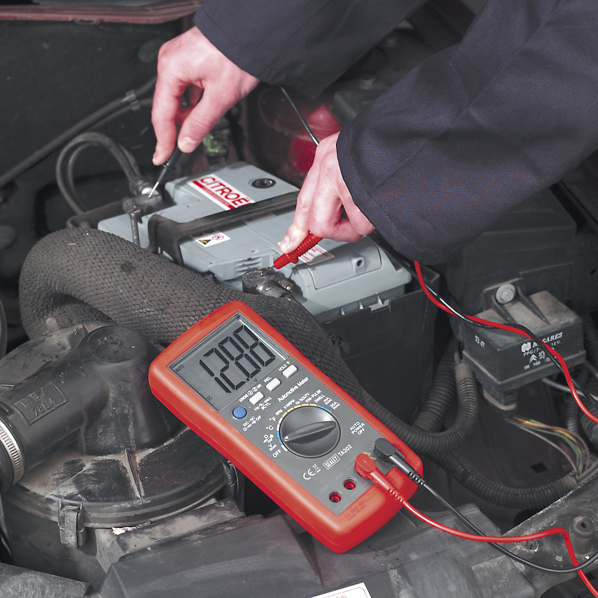 Sealey Digital Automotive Analyser | 14-Function | Inductive Coupler (Product illustration 6)-5