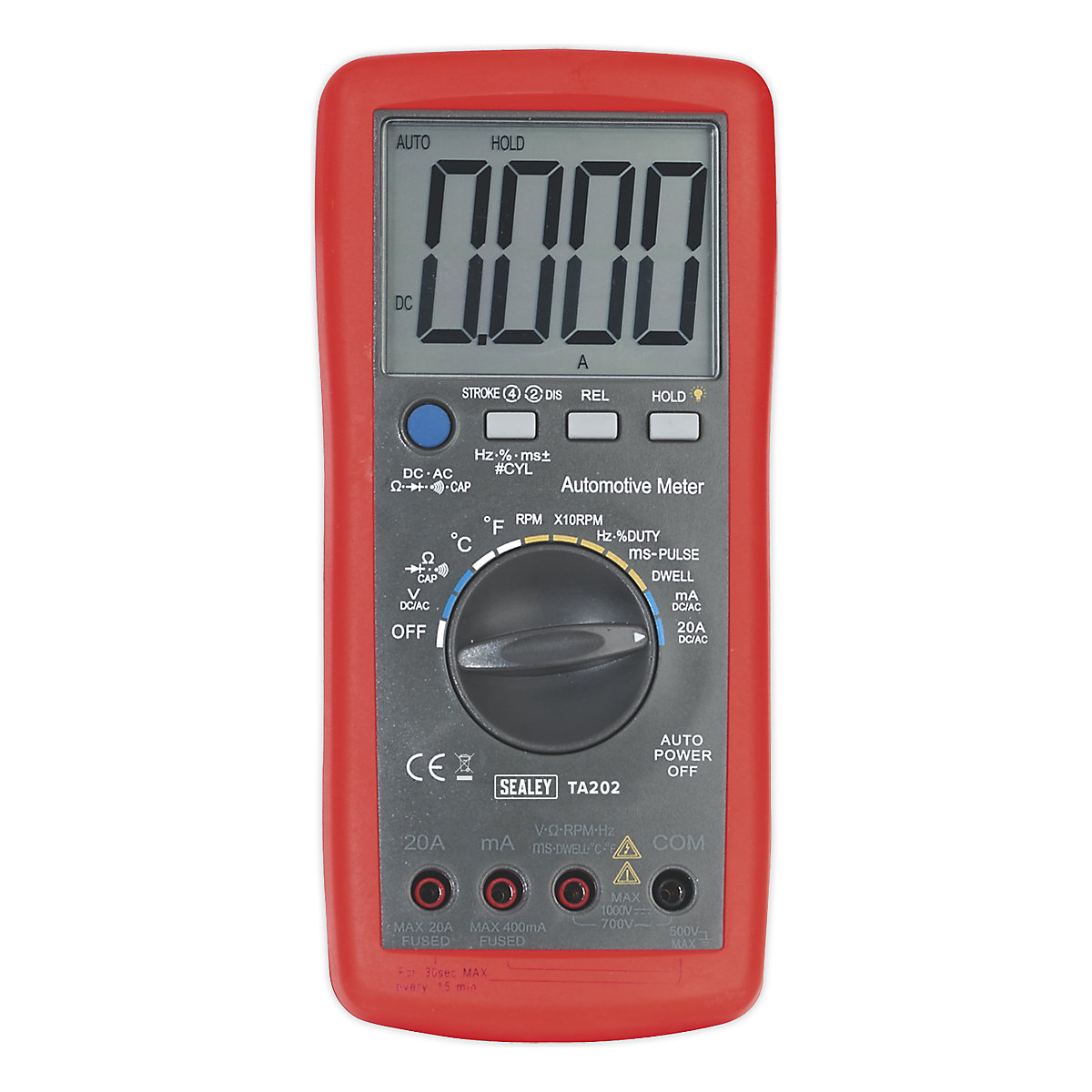Sealey Digital Automotive Analyser | 14-Function | Inductive Coupler (Product illustration 3)-2