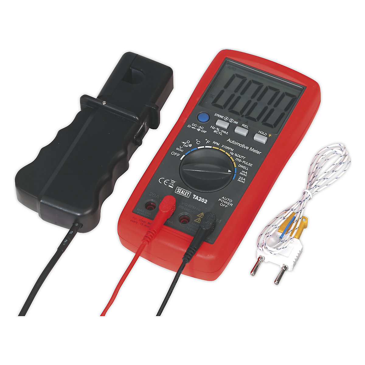 Sealey Digital Automotive Analyser | 14-Function | Inductive Coupler