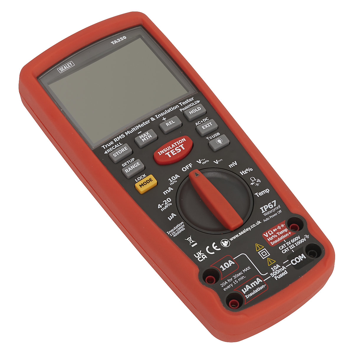Sealey Digital Automotive Analyser / Insulation Tester | Hybrid Vehicles