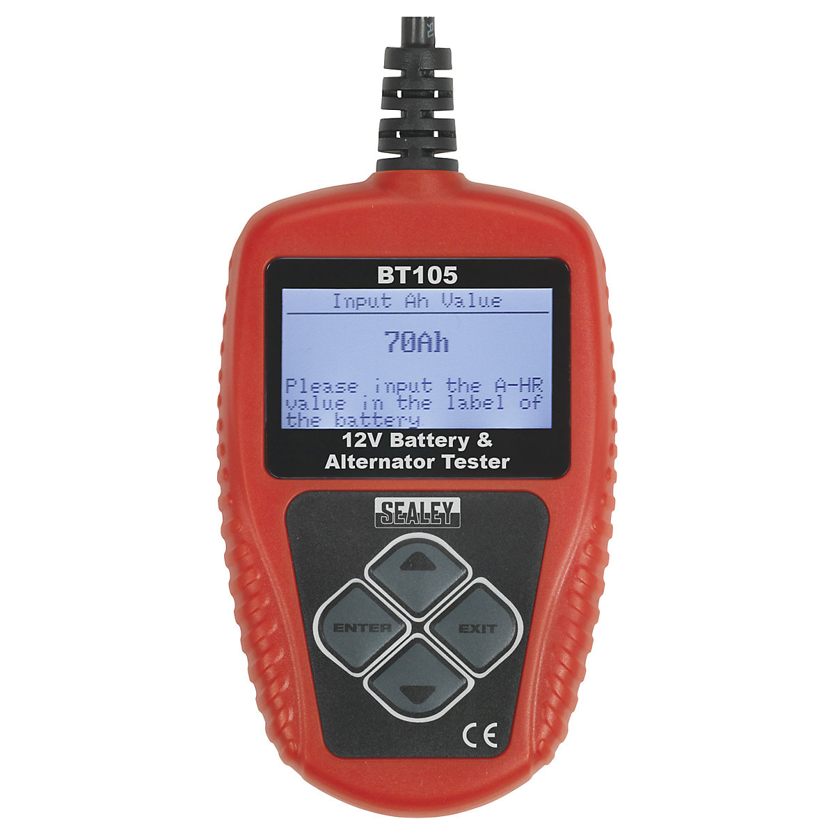 Sealey Digital Battery & Alternator Tester | 12V | PC Compatible (Product illustration 6)-5