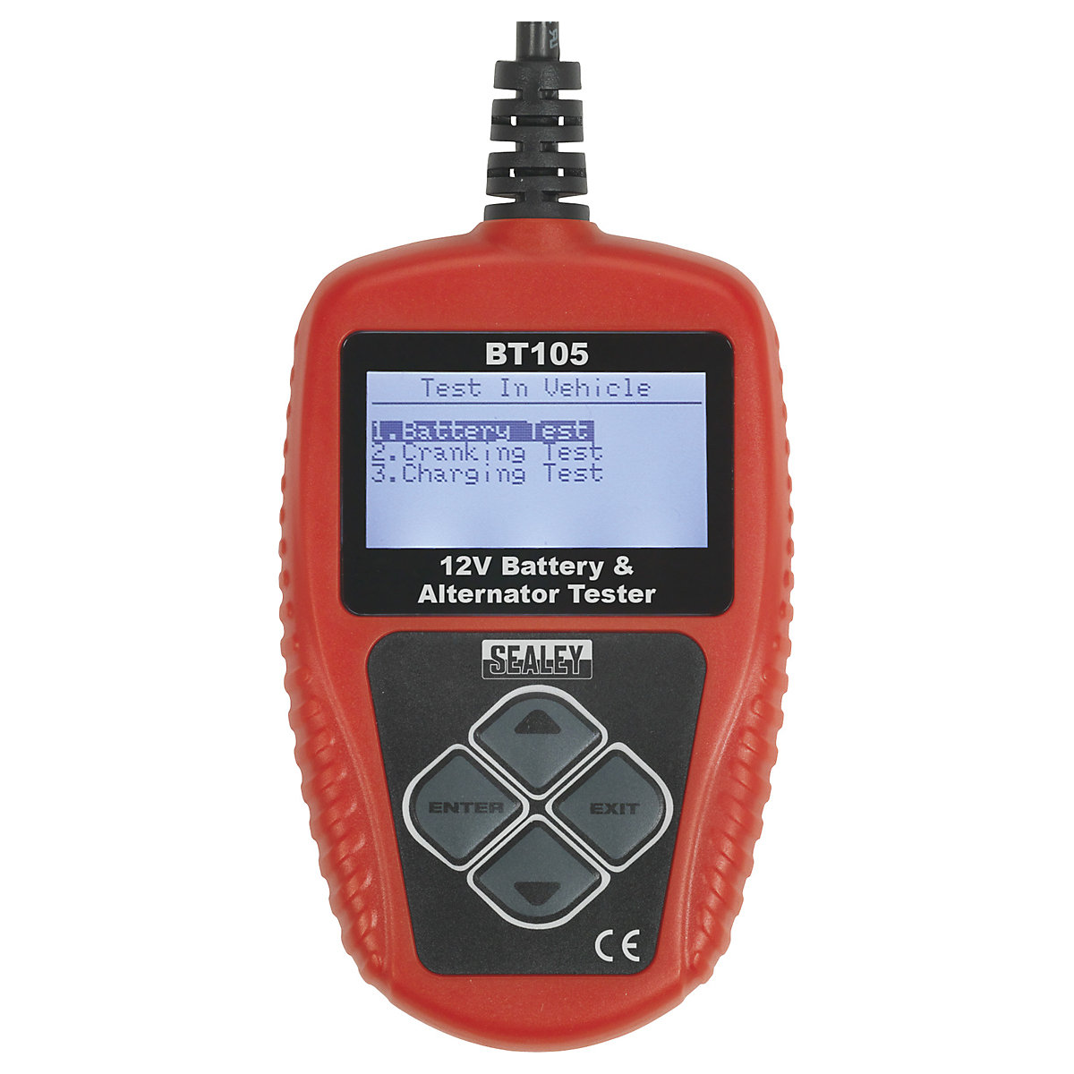 Sealey Digital Battery & Alternator Tester | 12V | PC Compatible (Product illustration 4)-3