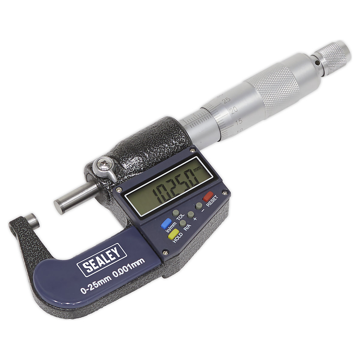Sealey Digital External Micrometer | 0-25mm