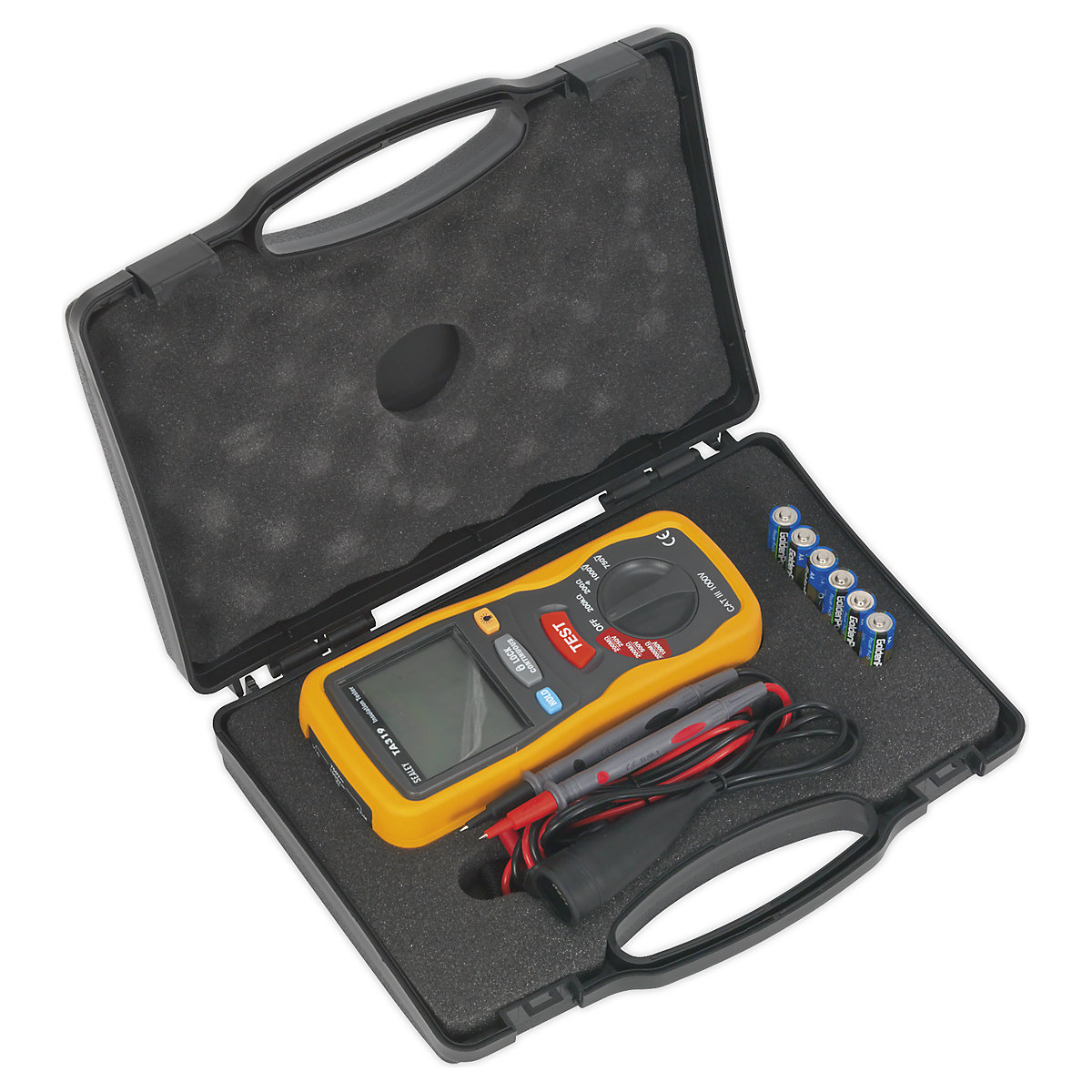 Sealey Digital Insulation Tester | Cat III (Product illustration 5)-4