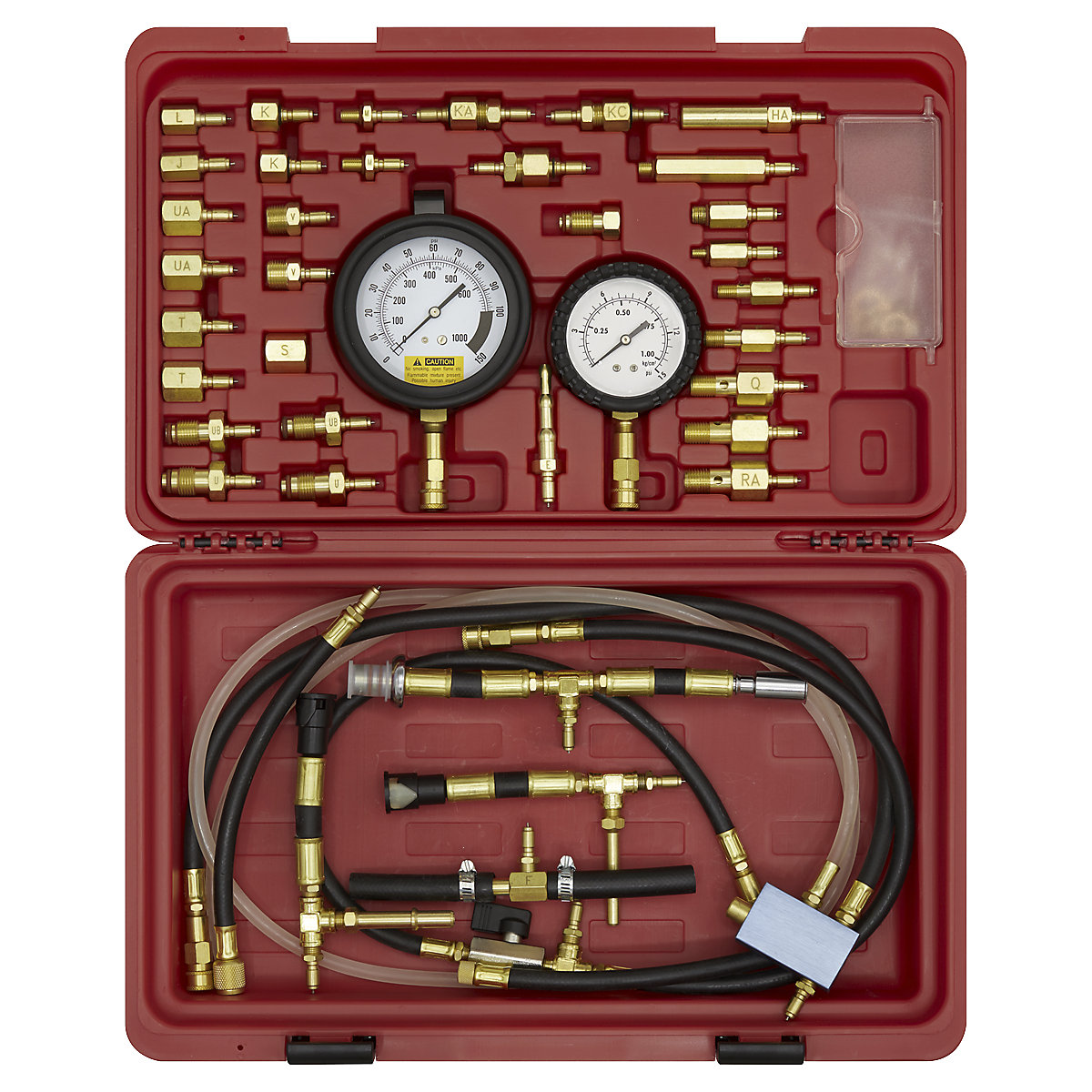 Sealey Fuel Injection Pressure Test Kit | Adaptors & Fittings (Product illustration 7)-6