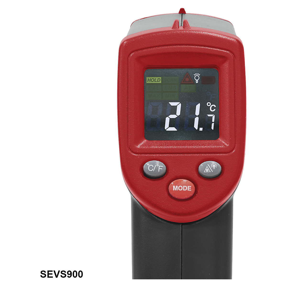 Sealey Infared Laser | Digital Thermometers (Product illustration 5)-4