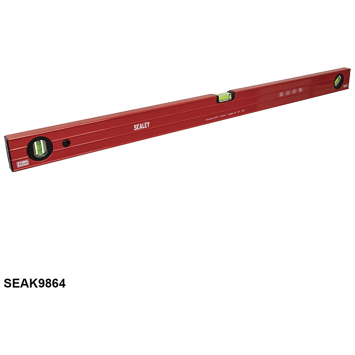 Sealey Premier Spirit Levels | Ribbed Box (Product illustration 5)-4