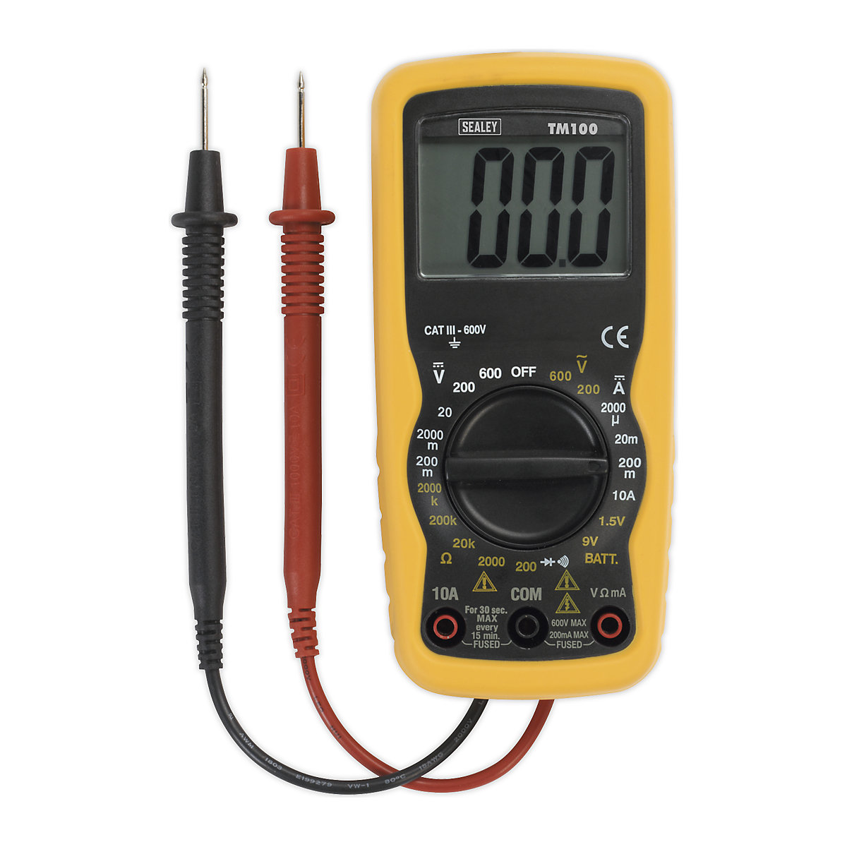 Sealey Professional Digital Multi Meter | 6-Function
