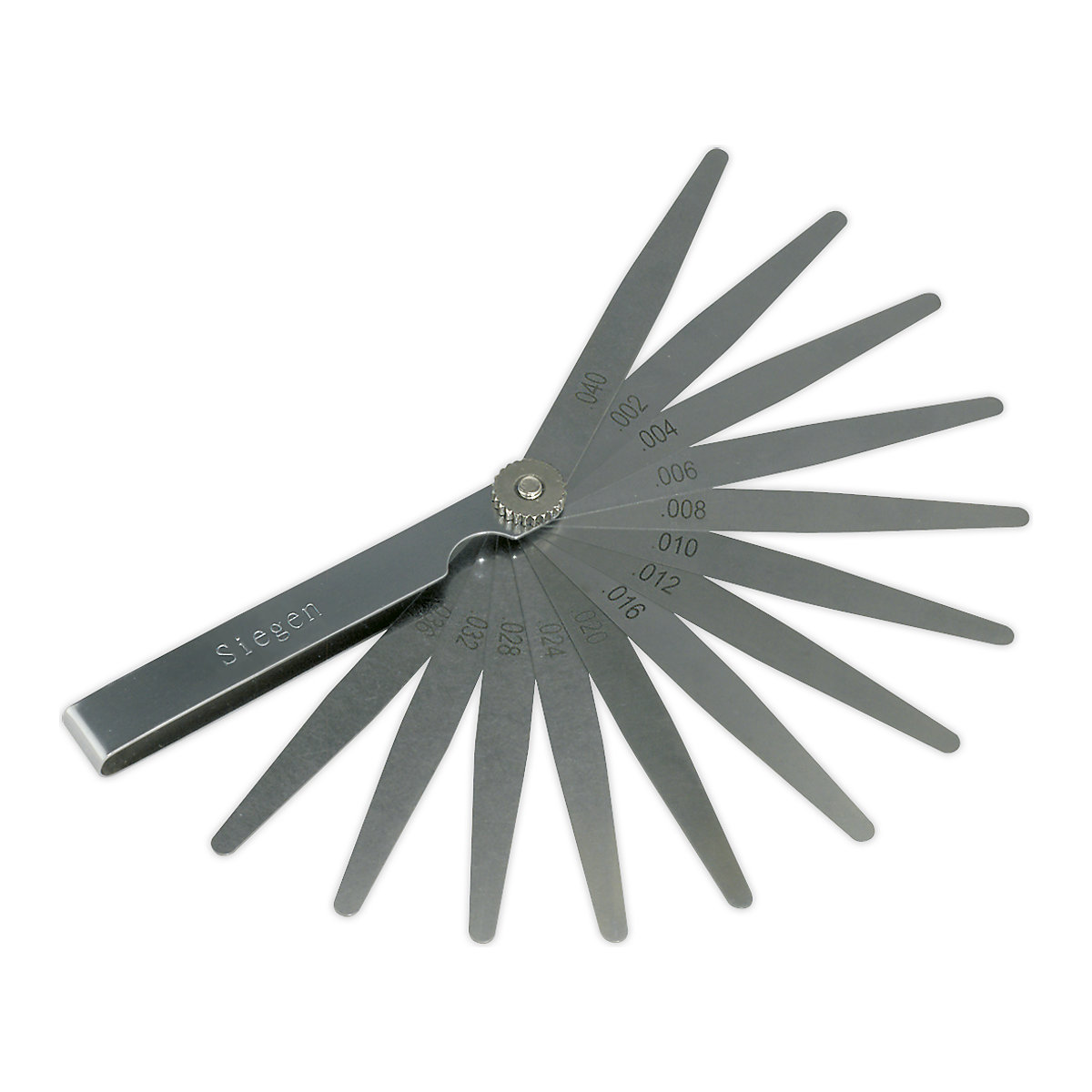 Sealey Siegen Feeler Gauge | 13 Blade | Imperial