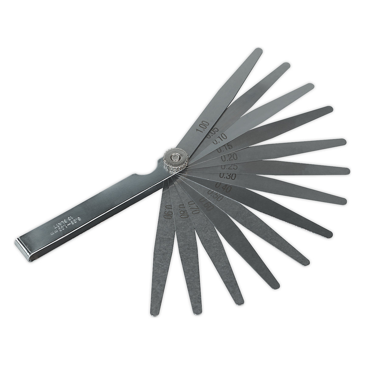 Sealey Siegen Feeler Gauge | 13 Blade | Metric