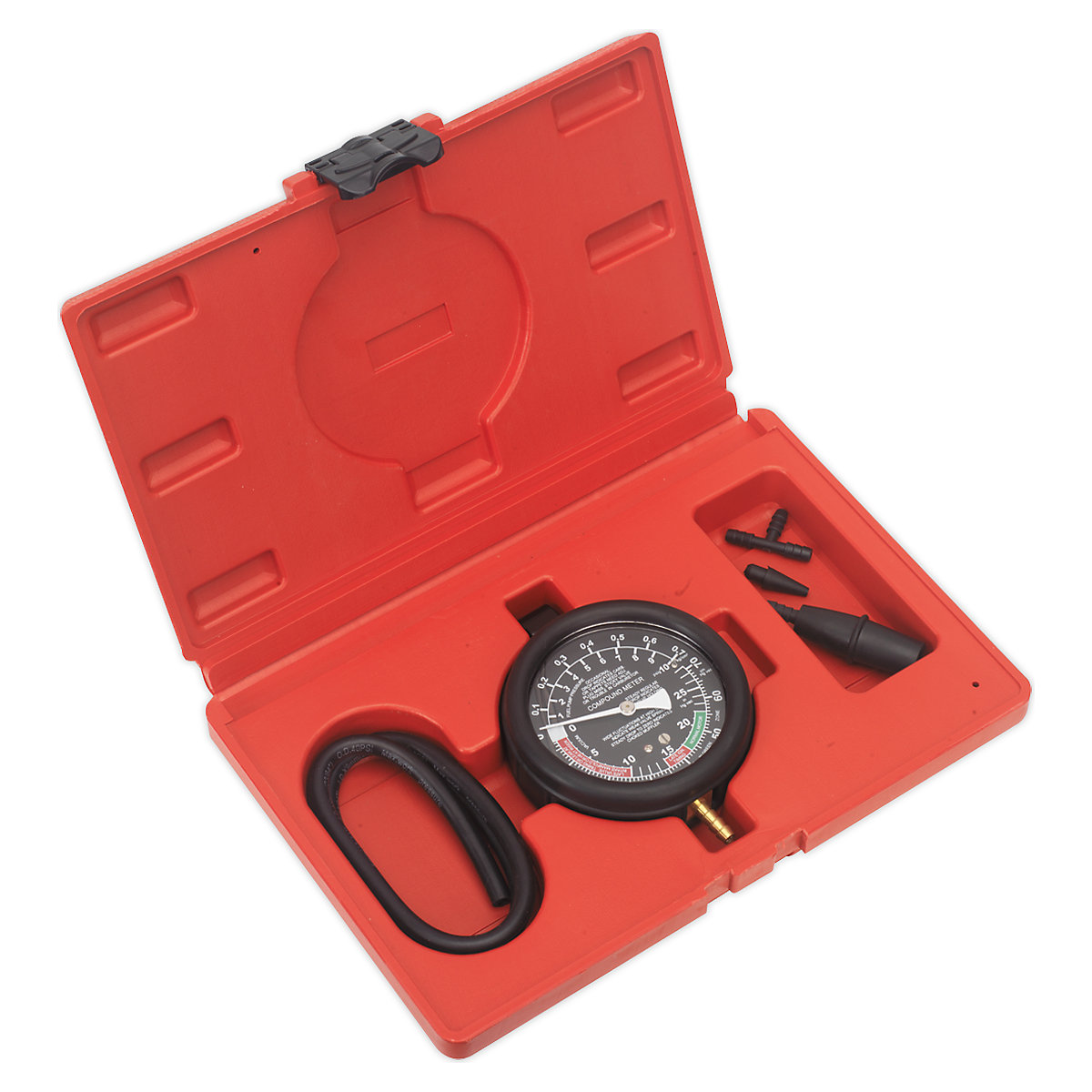 Sealey Vacuum & Fuel Pump Pressure Gauge Set