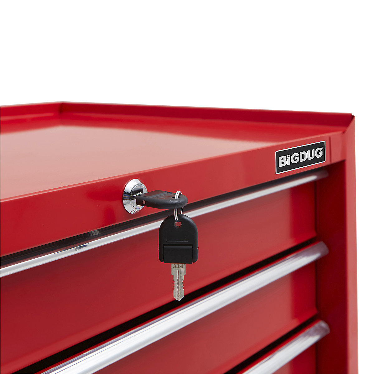 BiGDUG Essentials 27" Tool Chest Set with 5 Drawer Roller Cabinet, Mid Box & Top Chest (Product illustration 11)-10