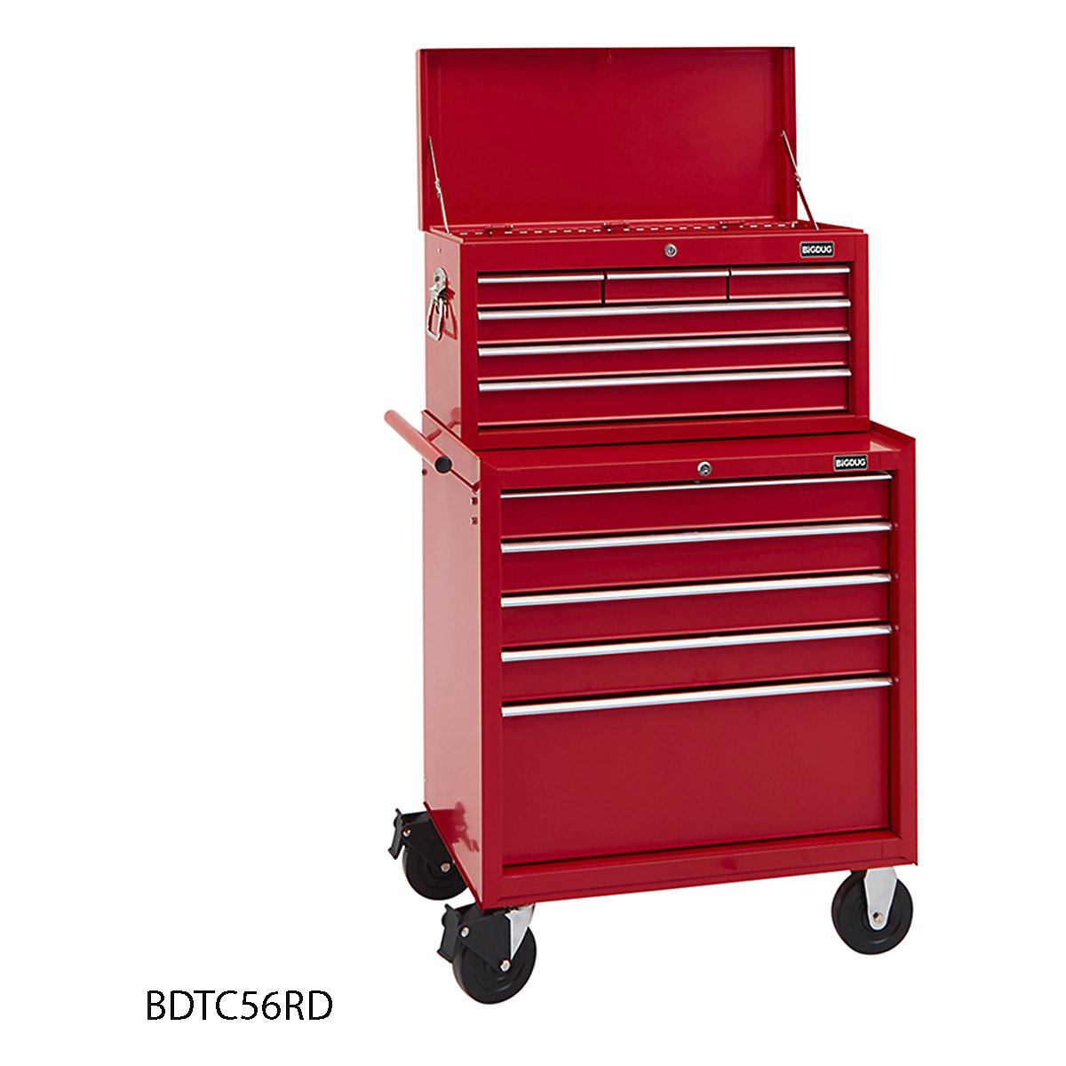 BiGDUG Essentials 27" Tool Chest Set with 5 Drawer Roller Cabinet & Top Chest (Product illustration 6)-5