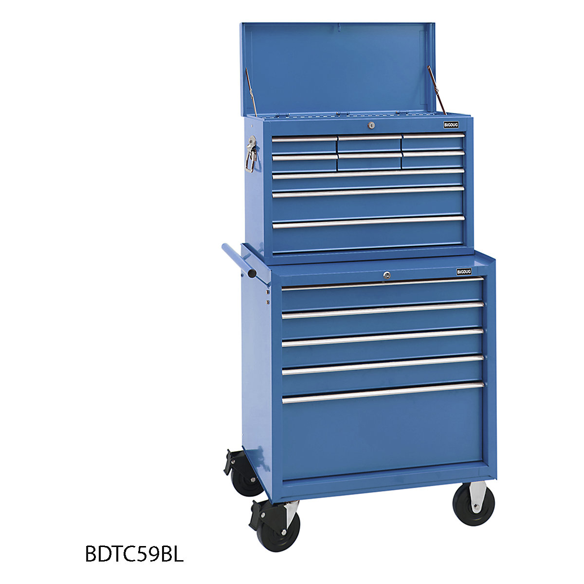 BiGDUG Essentials 27" Tool Chest Set with 5 Drawer Roller Cabinet & Top Chest (Product illustration 7)-6