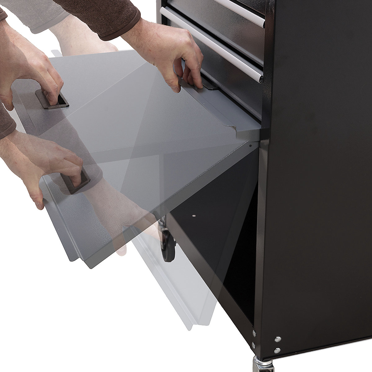 BiGDUG Garage 24" 6 Drawer Tool Chest & Rollcab Set (Product illustration 9)-8